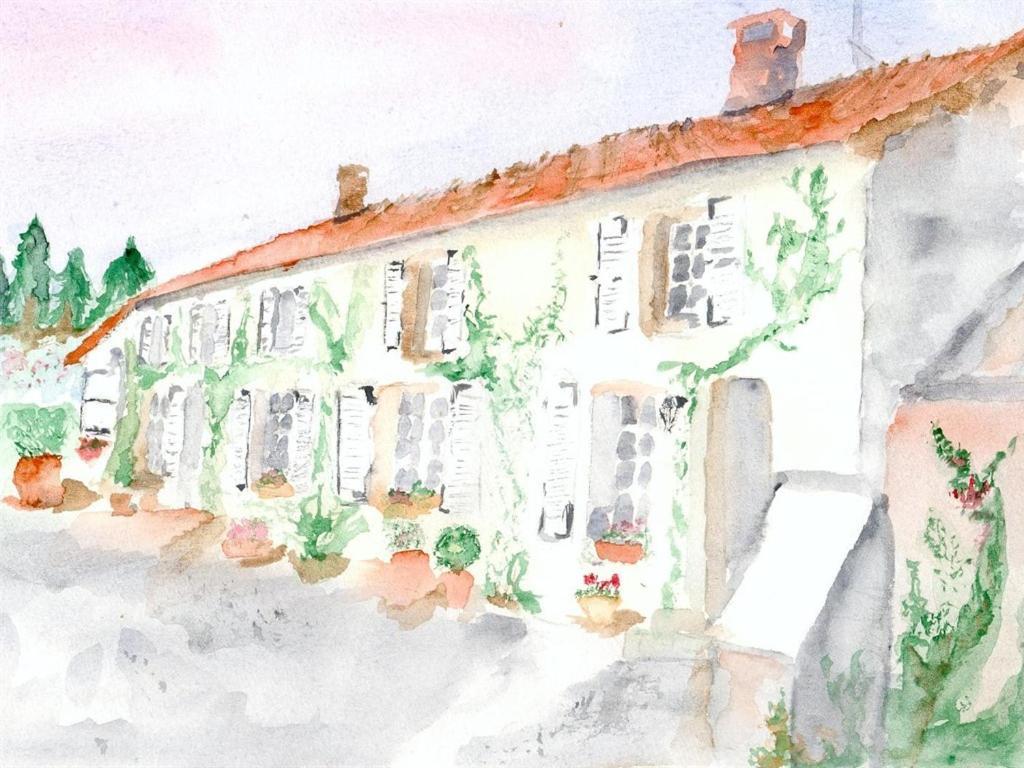 Bed and Breakfast Au Pré du Moulin Clamanges Exterior foto