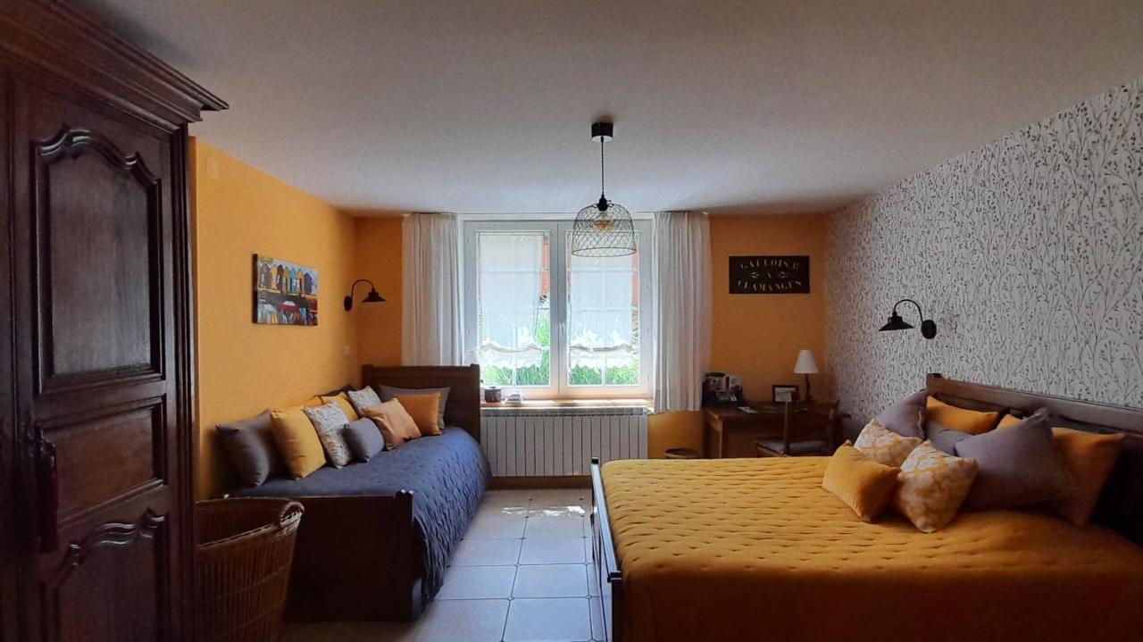 Bed and Breakfast Au Pré du Moulin Clamanges Habitación foto
