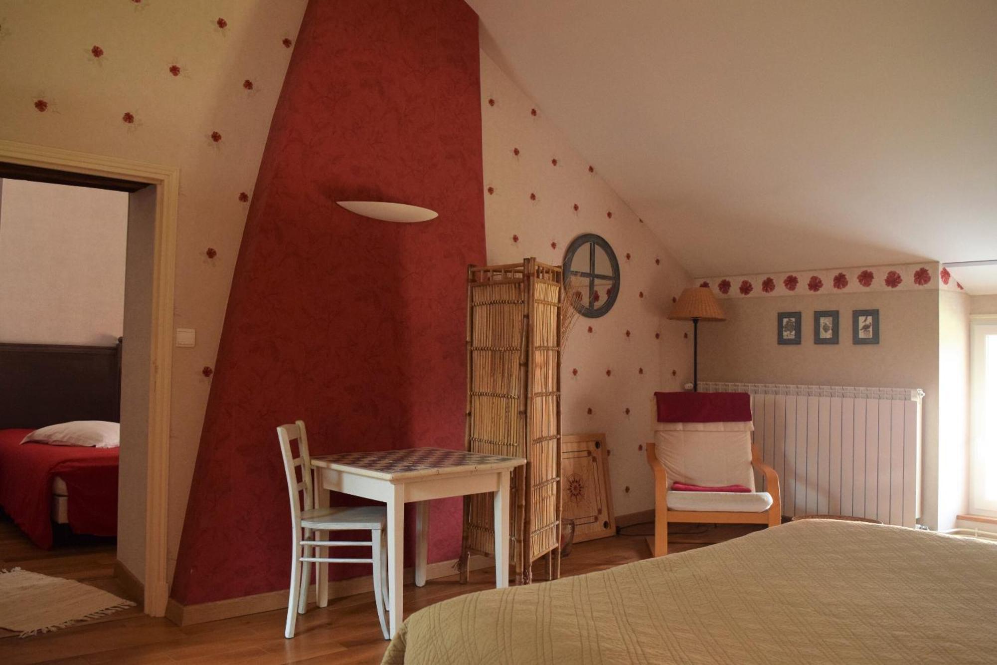 Bed and Breakfast Au Pré du Moulin Clamanges Habitación foto
